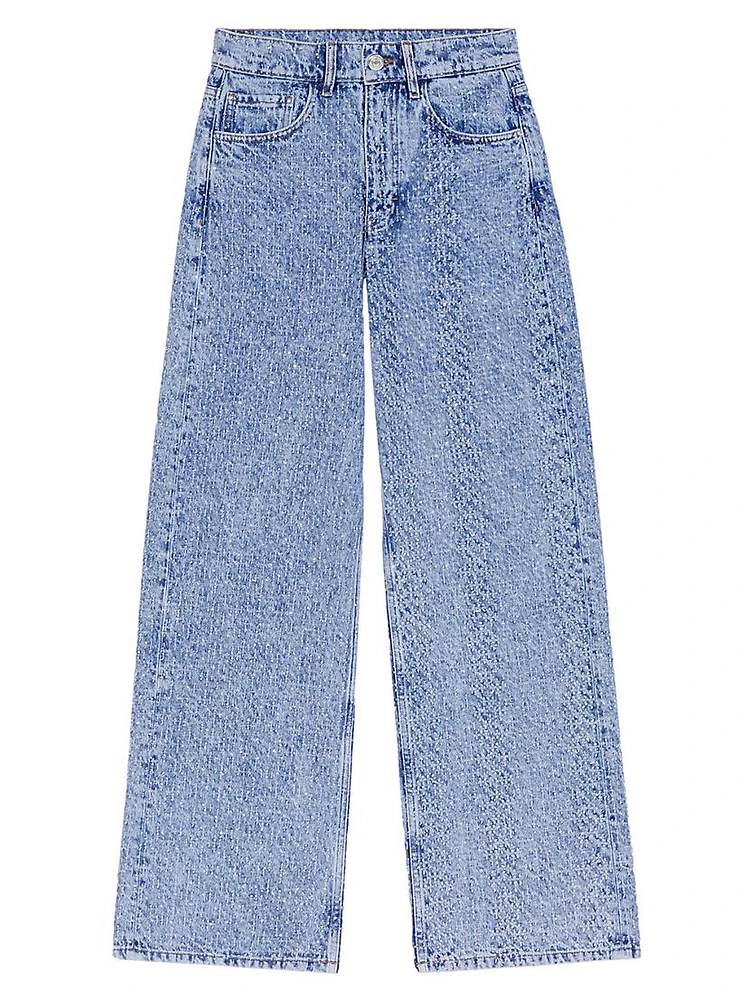 Rhinestone Jeans