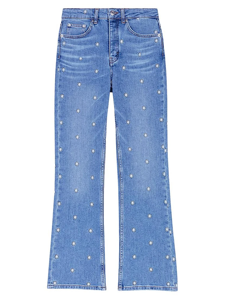 Embroidered Jeans