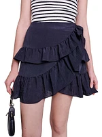 Short Ruffled Skirt