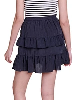 Short Ruffled Skirt