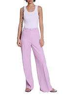 Wide Leg Suit Trousers