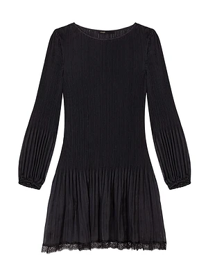 Short Pleated Dress