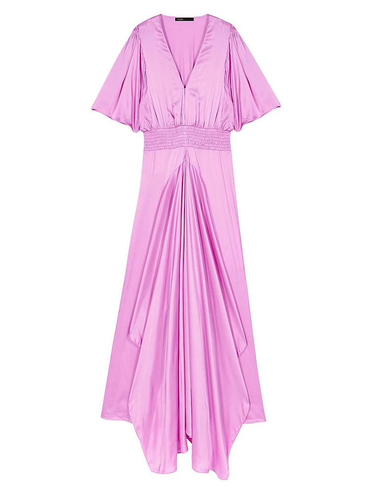 Satin Look Maxi Dress