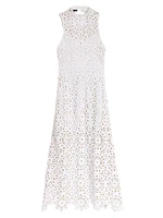 Beaded Crochet Maxi Dress