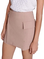 Striped Layered Effect Shorts