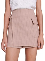 Striped Layered Effect Shorts