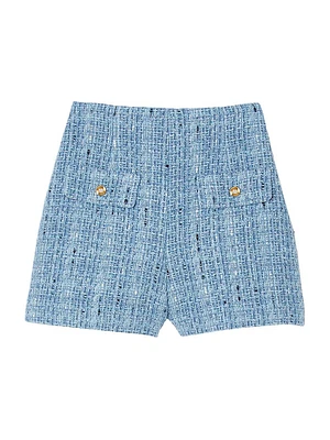 Tweed Shorts