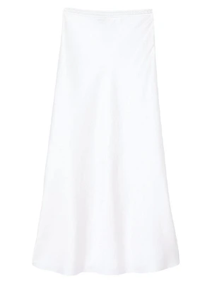 Maxi Satin-Effect Skirt
