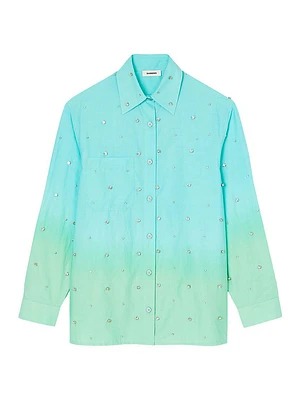 Rhinestone Dip Dye Shirt