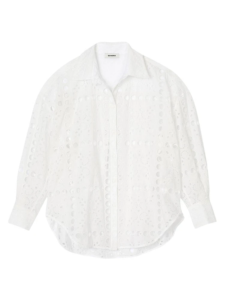 Broderie Anglaise Shirt