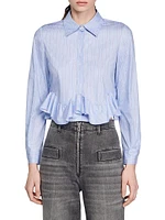 Stripy Poplin Shirt