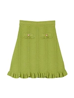 Short Knitted Skirt