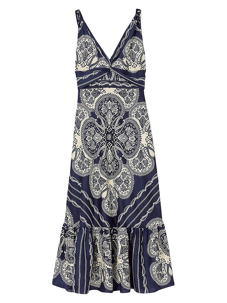 Patterned Maxi Dress