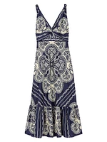 Patterned Maxi Dress