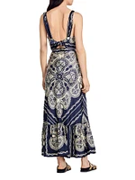 Patterned Maxi Dress