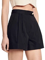 Gabardine Shorts