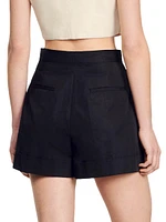 Gabardine Shorts