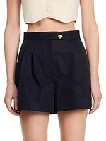 Gabardine Shorts