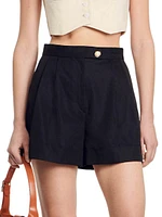 Gabardine Shorts