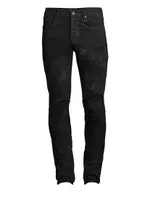 Stretch Destroyed Slim-Fit Jeans