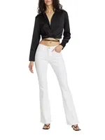 Le High Stretch Flare Jeans