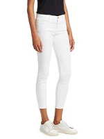 Le Color Mid-Rise Stretch Skinny Ankle Jeans