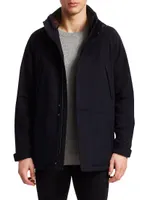 Icer Woven Storm Peacoat