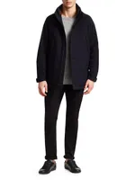 Icer Woven Storm Peacoat