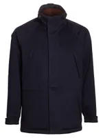 Icer Woven Storm Peacoat