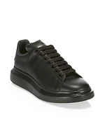 Oversized Leather Platform Sneakers