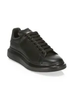 Men's Oversized Leather Platform Sneakers