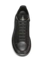 Men's Oversized Leather Platform Sneakers