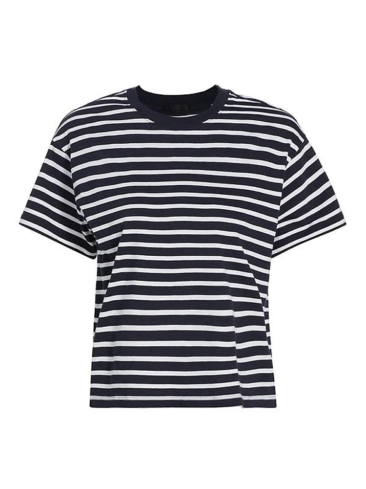 Classic Jersey Striped Short Sleeve Boy Tee