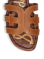 Bay Flat Leather Sandals