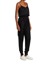 Amia Twill Jumpsuit