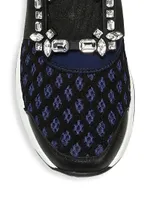 Viv Run Strass Buckle Sneakers