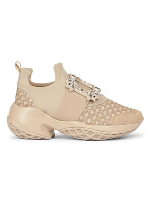 Viv Run Strass Buckle Sneakers