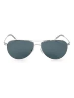 Benedict 59MM Polarized Aviator Sunglasses