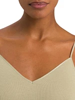 Cotton Seamless V-Neck Camisole