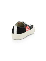 CdG PLAY x Converse Men's Chuck Taylor All Star One Heart Low-Top Sneakers