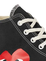 CdG PLAY x Converse Men's Chuck Taylor All Star High-Top Sneakers