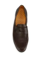 Lopez Grain Leather Loafers