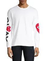 Play Logo Long-Sleeve Cotton Tee