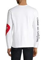 Play Logo Long-Sleeve Cotton Tee