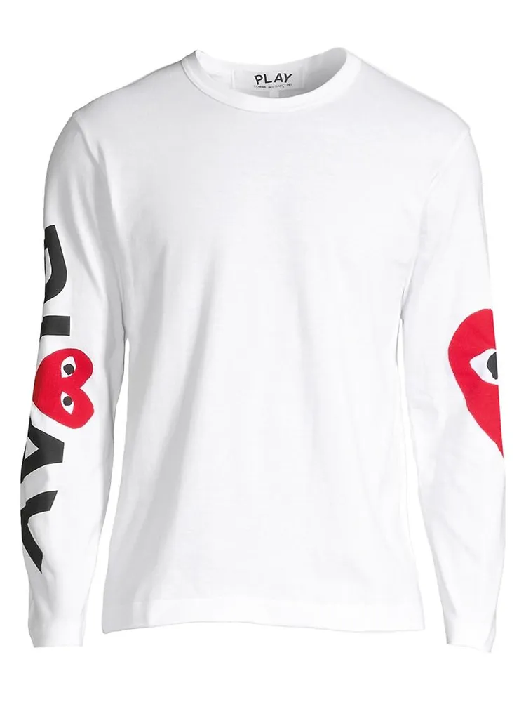 Play Logo Long-Sleeve Cotton Tee