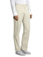 Stretch Straight-Fit Chino Pants