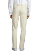 Stretch Straight-Fit Chino Pants