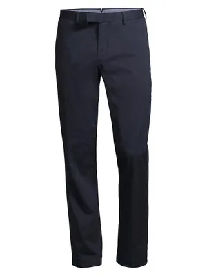 Stretch Straight-Fit Chino Pants