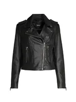 Donna Leather Jacket