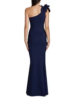 Gosia One-Shoulder Gown